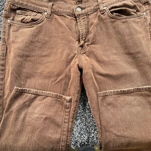 Men's Brown Jeans Sevens For All Mankind